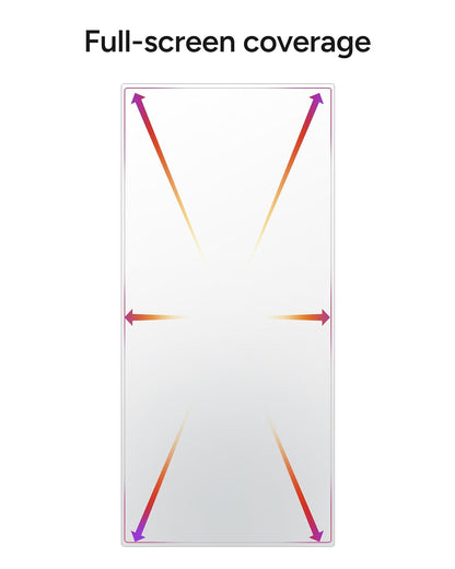 ZAGG Glass XTR4 - Protector de visualización para Samsung Galaxy S25 Ultra, vidrio templado, 11 veces más fuerte con grafeno, filtro de luz azul, tecnología antirreflectante, escudo invisible, fácil