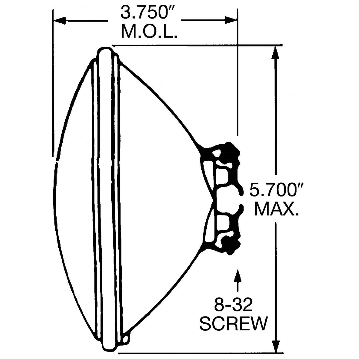 Wagner Lighting 4419 Viga sellada - Caja de 1