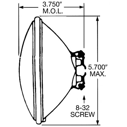 Wagner Lighting 4419 Viga sellada - Caja de 1