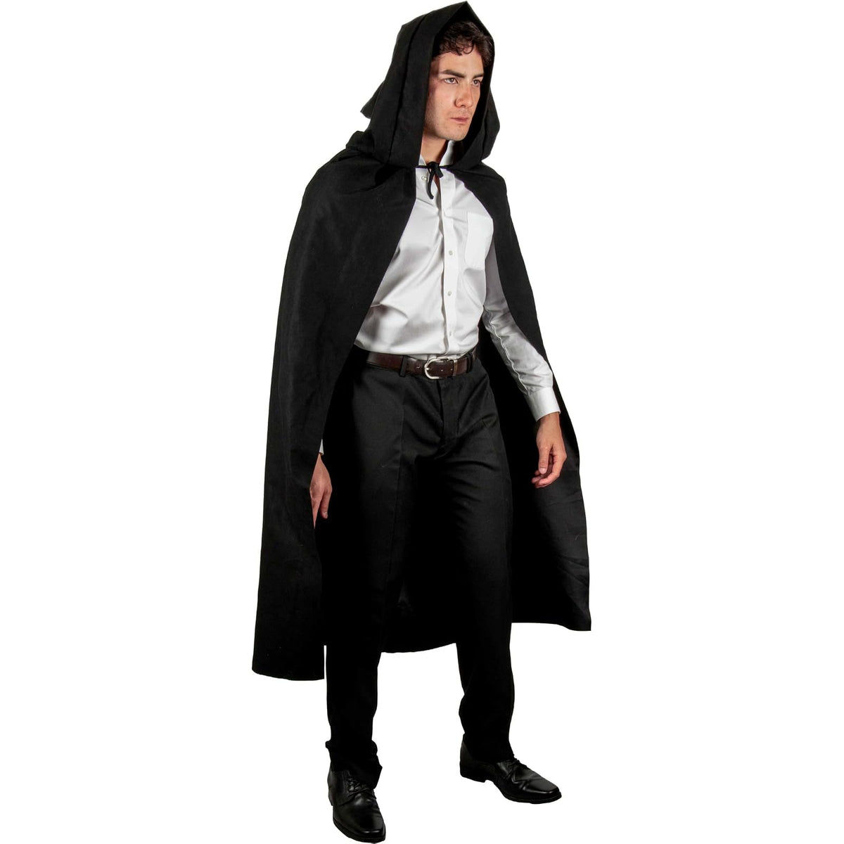 REV Capa Doble de Poliéster – Capa Reversible Estilo Vampiro para Disfraz Gótico – Accesorio Ideal para Cosplay, Fiesta de Halloween, Carnaval o Personaje de Terror