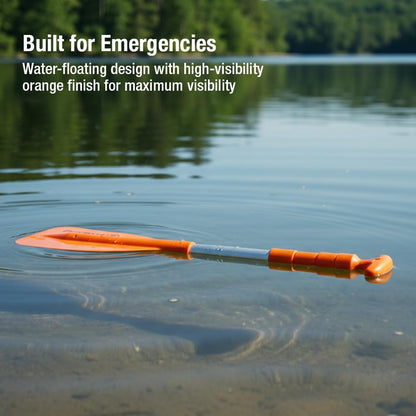 Attwood Emergency Telescoping Paddle for Boating, Orange - Multiple Sizes