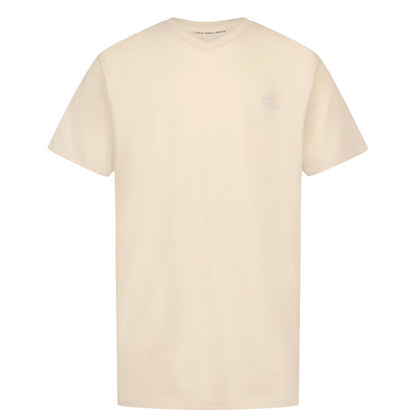 Calvin Klein Playera de manga corta para niño - 14-16 - Avena