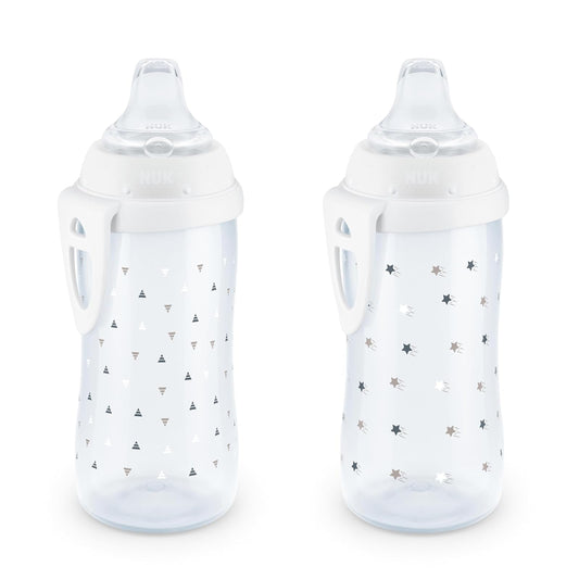 NUK Active Sippy Cup, 10 oz, 2 Pack, 12+ Months, Exclusive