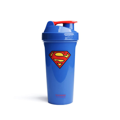 SmartShake Lite DC Comics Botella Mezcladora de Proteína 800 ml - Superman