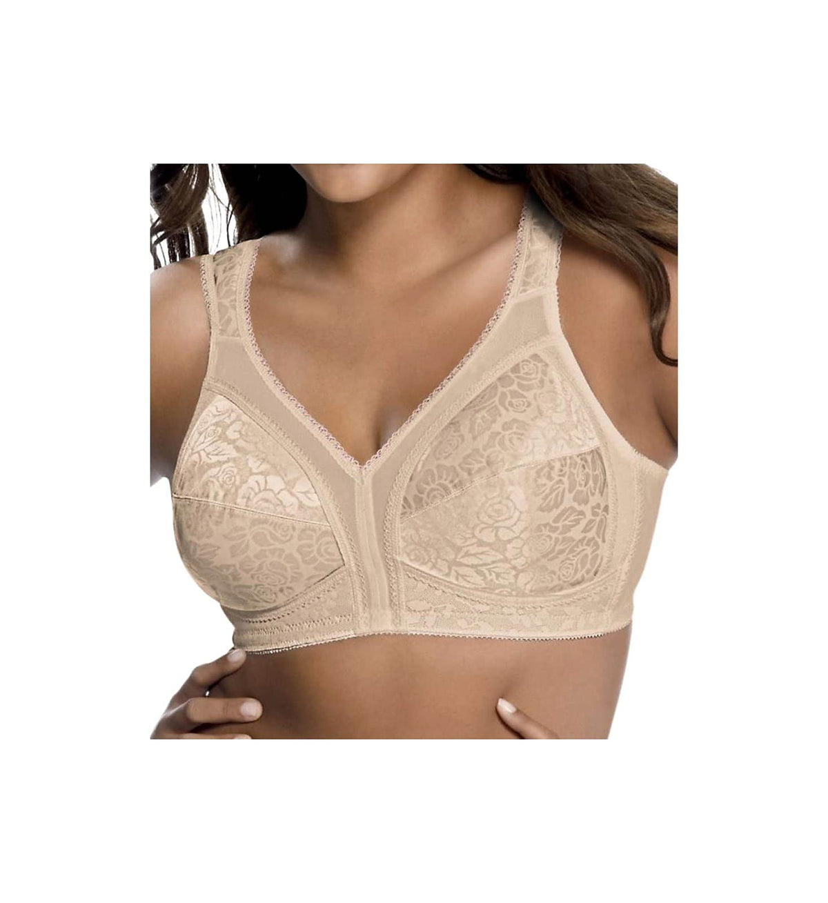 Playtex Brasier Inalámbrico 18 Horas Cobertura Completa TruSupport - 50DDD - Beige
