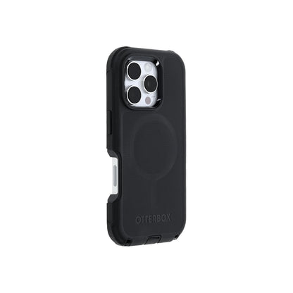 OtterBox Funda de Teléfono Negro Impermeable Silicona iPhone 16 Pro 4.7 Pulgadas