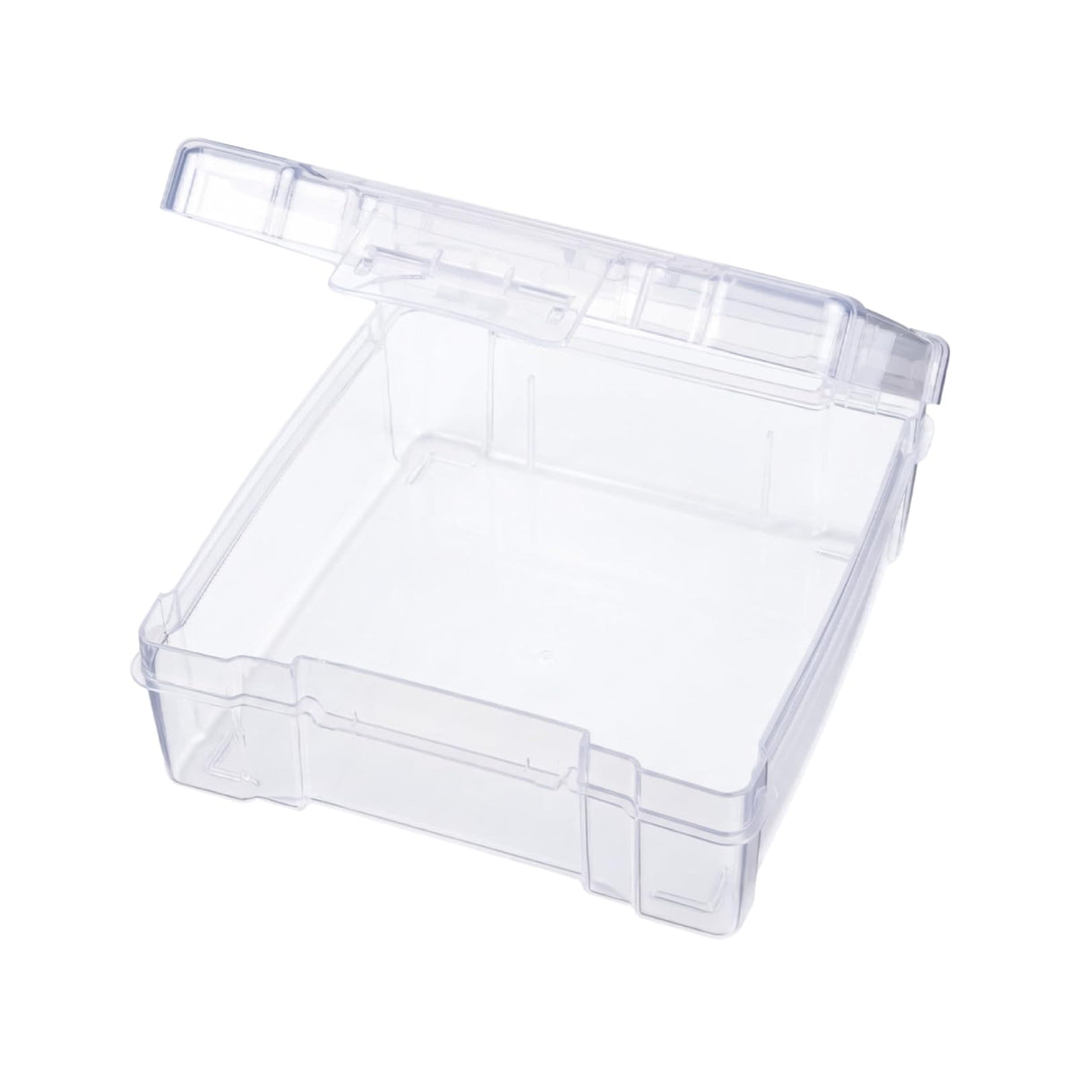 ArtBin 6953AB ClearView Caja organizadora de arte y manualidades de 6 x 6 pulgadas, [1] caja de almacenamiento de plástico, transparente
