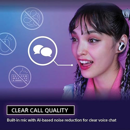 Earbuds Inalámbricos para Juegos Sony INZONE Buds con Cancelación de Ruido - Blancos