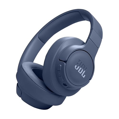 JBL Tune 770NC Audífonos Inalámbricos Bluetooth, Drivers de 40mm, Reproducción 70 Horas, EQ Ajustable - Azul