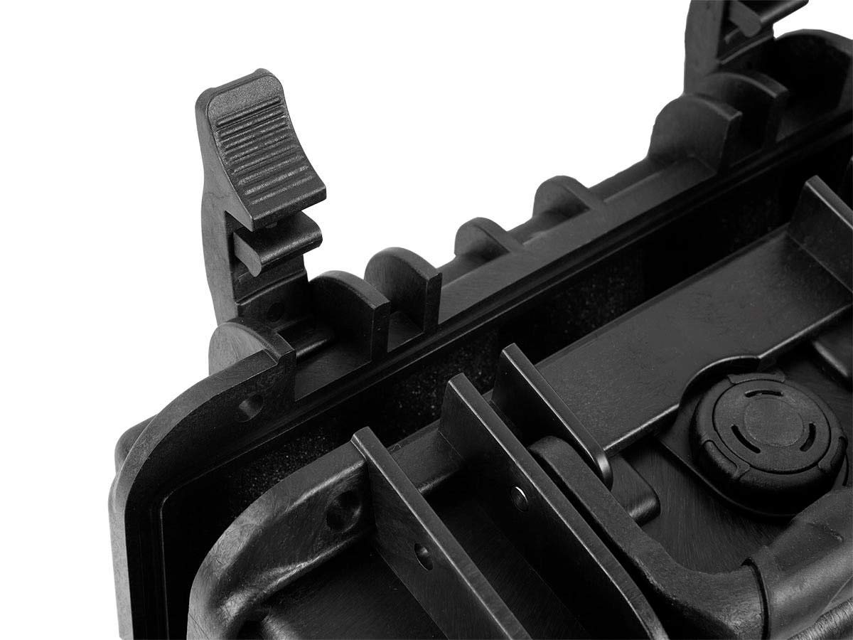 Monoprice 12680 Estuche Universal para cámara fotográfica Estuche Duro Negro, 3.0 litros