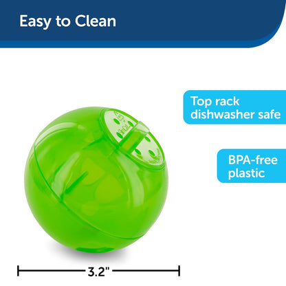 petsafe SlimCat Bola Dispensadora de Alimento, color verde