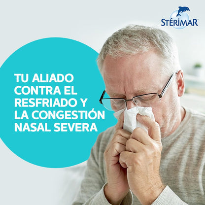 Stérimar Solución Nasal Hypertonic 100 ml. | Recomendado para Congestión Nasal Severa. Uso de 10 a 15 Días. Tu Aliado Contra el Resfriado.100% Natural.