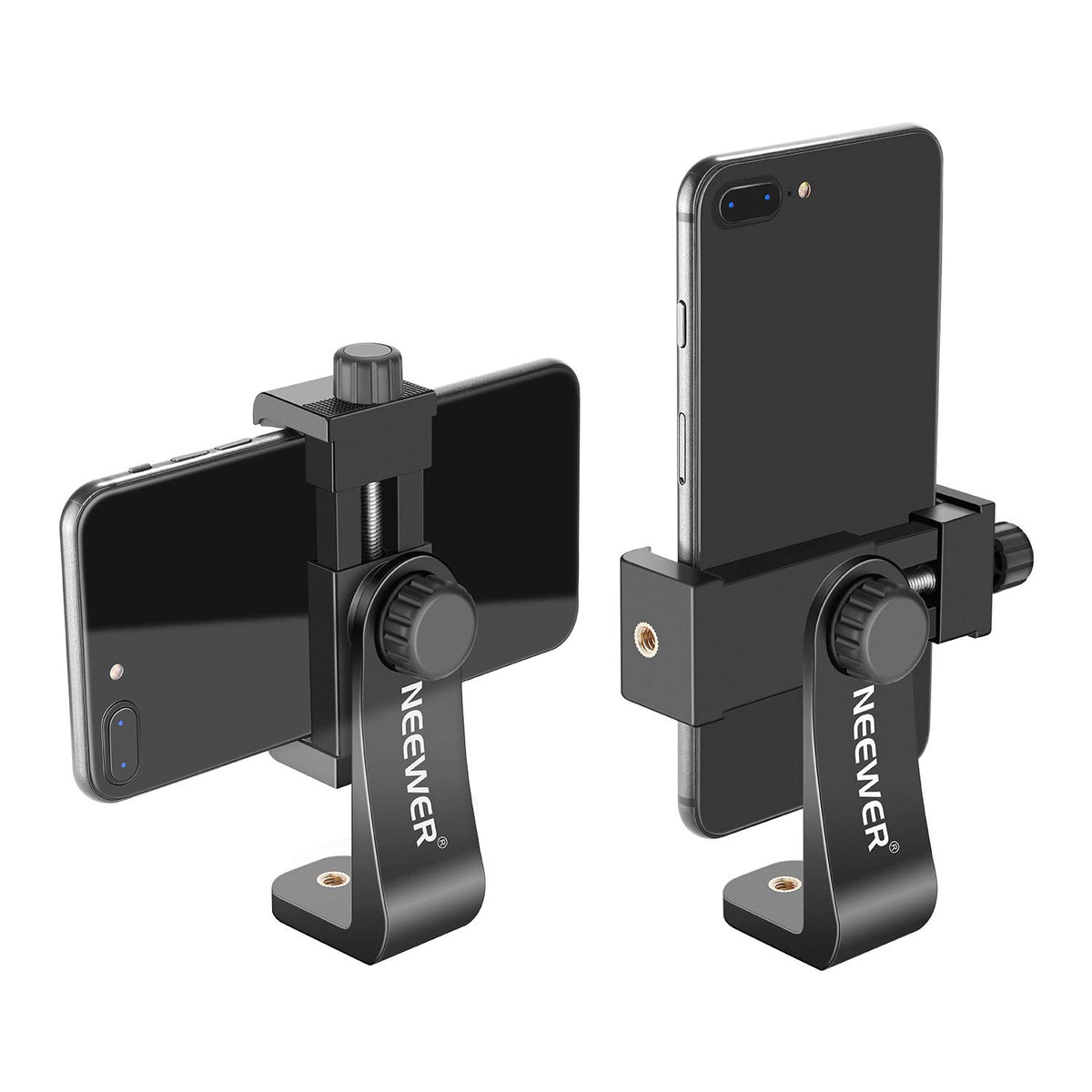 NEEWER Adaptador de Trípode Metálico para Celular con Base de Liberación Rápida - CL-06
