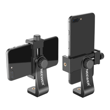 NEEWER Adaptador de Trípode Metálico para Celular con Base de Liberación Rápida - CL-06