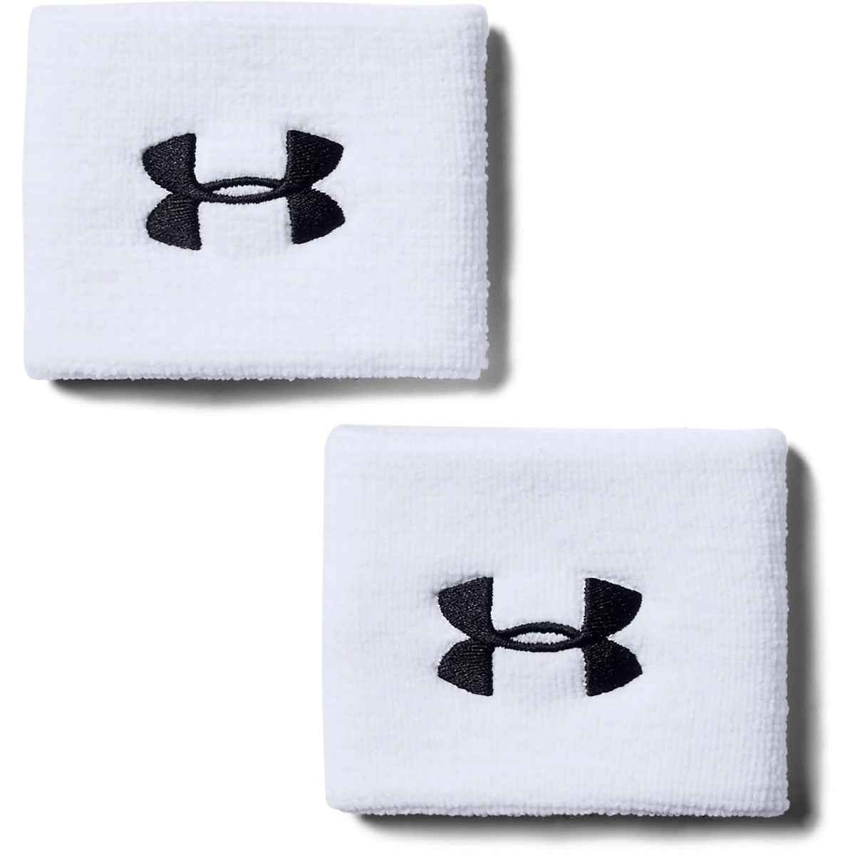 Under Armour Muñequeras de Entrenamiento, Paquete de 2 - Unitalla - Blanco - Muñequera