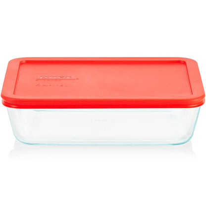 Pyrex Simply Store Recipiente de Vidrio para Alimentos, Sin BPA - 6 tazas
