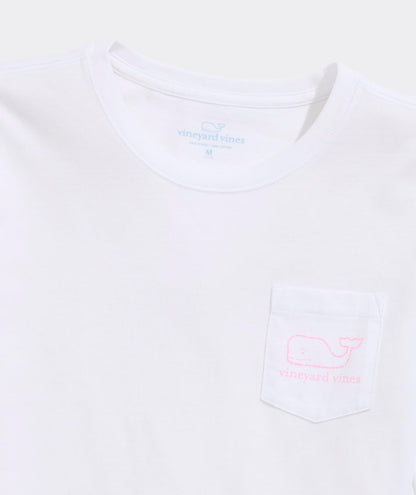 Vineyard Vines Playera de Manga Larga con Bolsillo para niña Camisa para Niñas