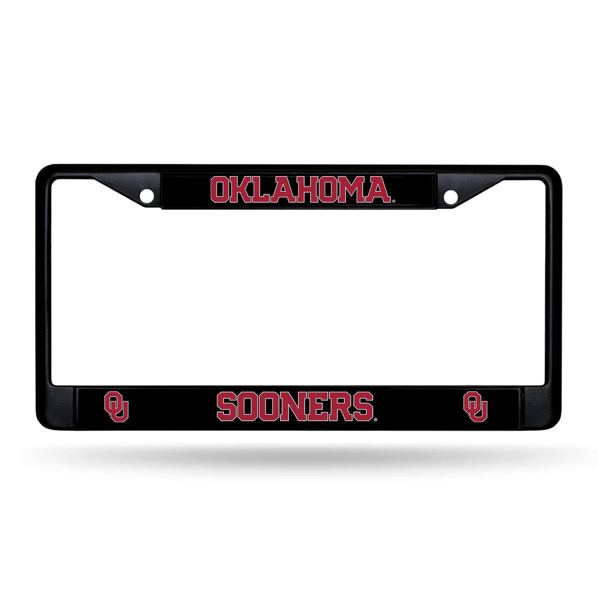 Rico Industries NCAA Oklahoma Sooners Black 12 x 6 Pulgadas, Accesorio de automóvil de Metal Negro