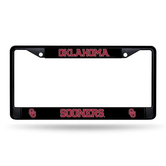 Rico Industries NCAA Oklahoma Sooners Black 12 x 6 Pulgadas, Accesorio de automóvil de Metal Negro