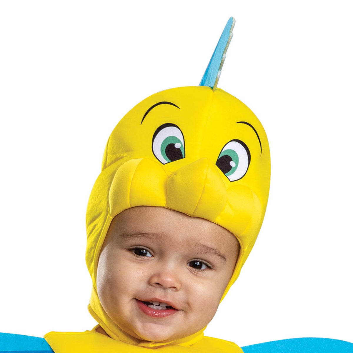 Disguise Flounder Animated Classic Costume, Official the Little Mermaid Costume Disfraz Infantil