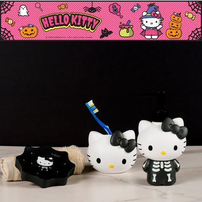 Hello Kitty - Dispensador de Bomba de Resina para jabón de Halloween, loción/desinfectante de Manos, 15 onzas, (Producto con Licencia Oficial) de Franco Collectibles