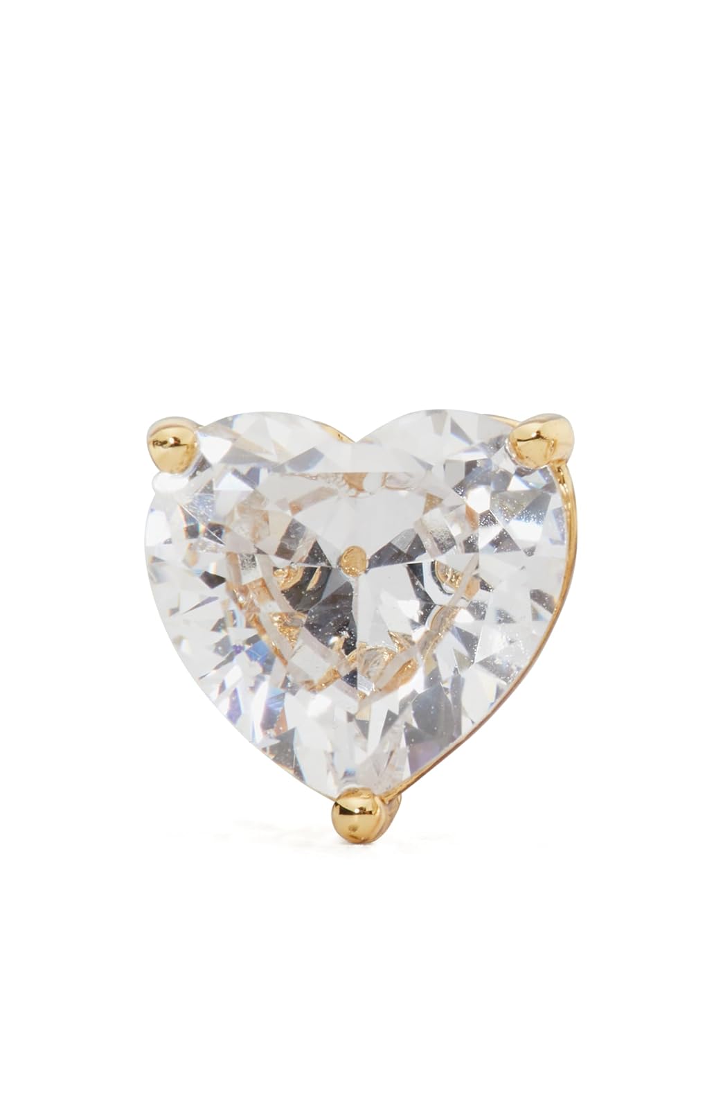 Kate Spade New York - arete de corazón con texto "My Love"