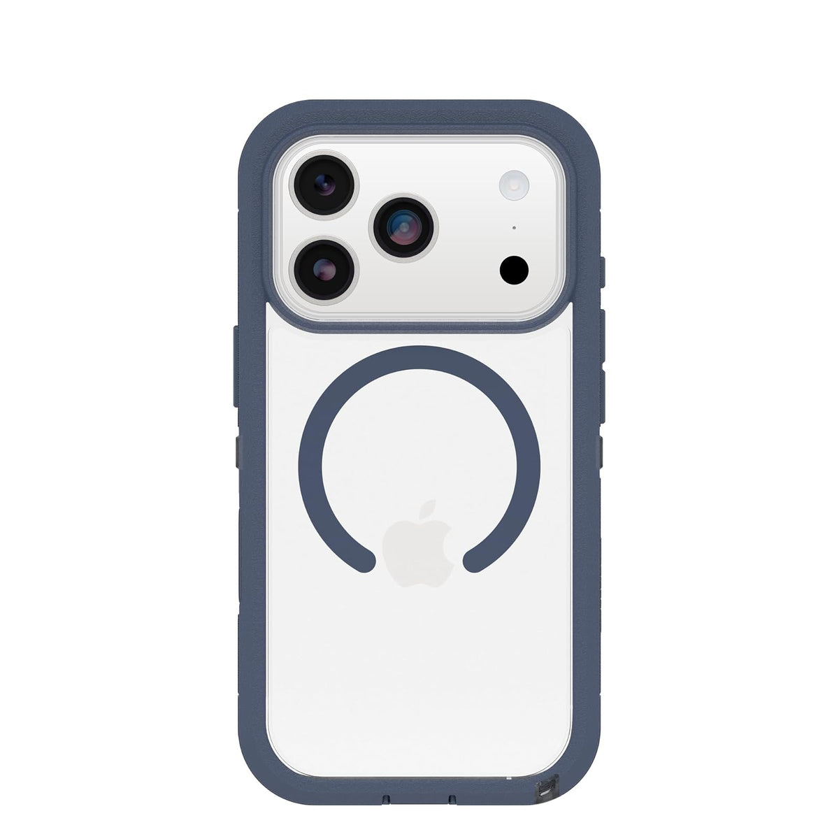 OtterBox Funda Transparente Defender Series Pro XT para iPhone 17 Pro y Pro Max - iPhone 17 Pro - Azul