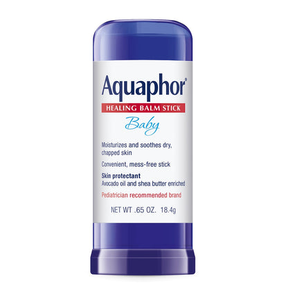 Aquaphor Bálsamo curativo para bebé, barra de 18.4 g
