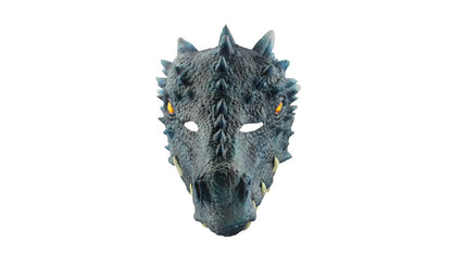 Máscara de látex de Winter Dragon, Máscaras de Dragones Animales Mitológicos por Ghoulish Productions Ideales para Halloween