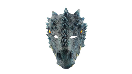 Máscara de látex de Winter Dragon, Máscaras de Dragones Animales Mitológicos por Ghoulish Productions Ideales para Halloween
