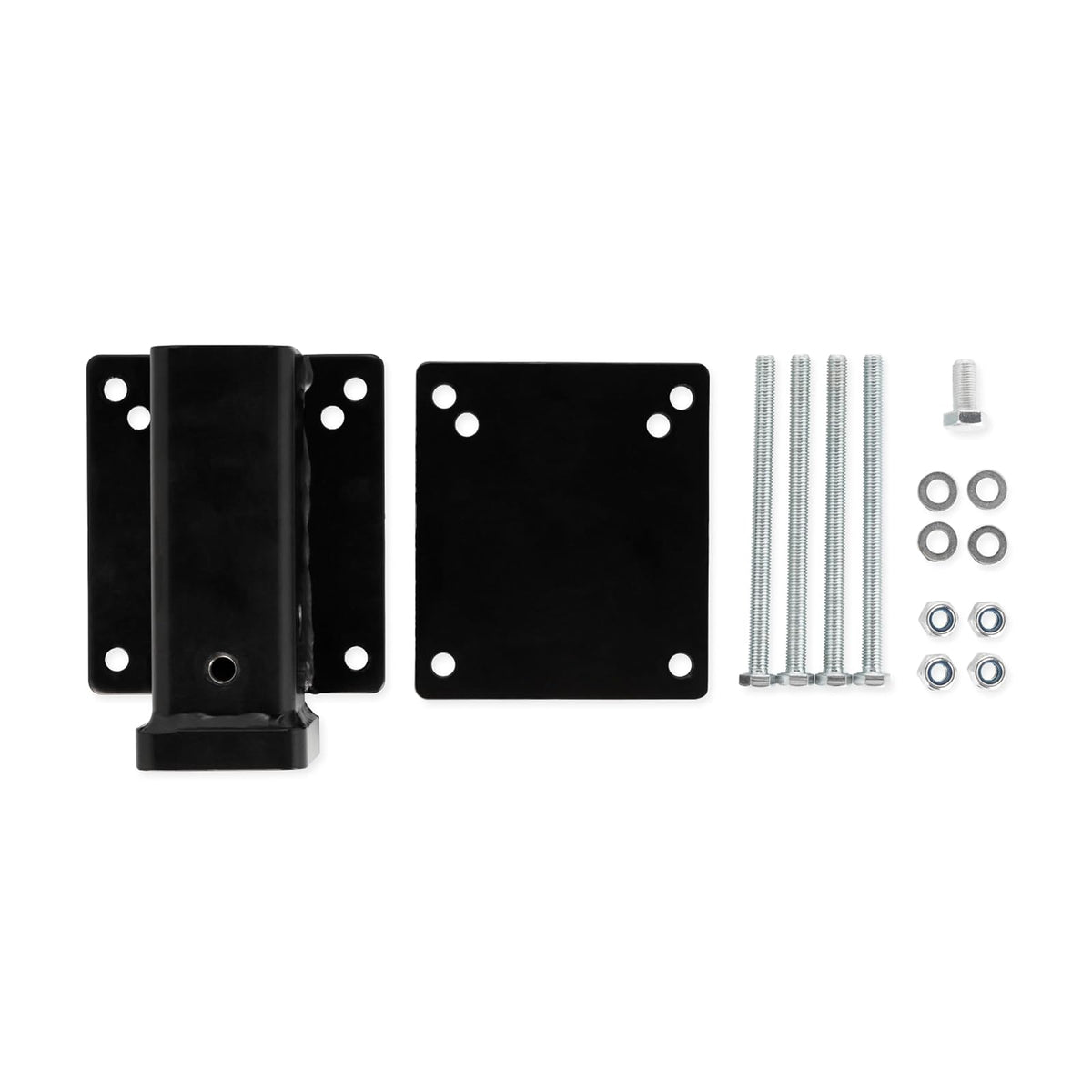 Camco Eaz-Lift - Enganche de Parachoques para Caravana y Caravana, Ideal para , estantes de Carga y más, se sujeta a Parachoques Cuadrados de 4 Pulgadas, no Requiere perforación para
