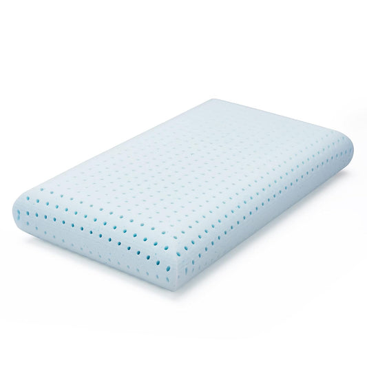 Weekender - Almohada de Memory Foam con Gel Refrescante - Firmeza Suave Media - Soporte para Cuello y Hombros - Para Dormir de Lado, Boca Arriba o Boca Abajo - Funda Lavable - Tamaño Queen