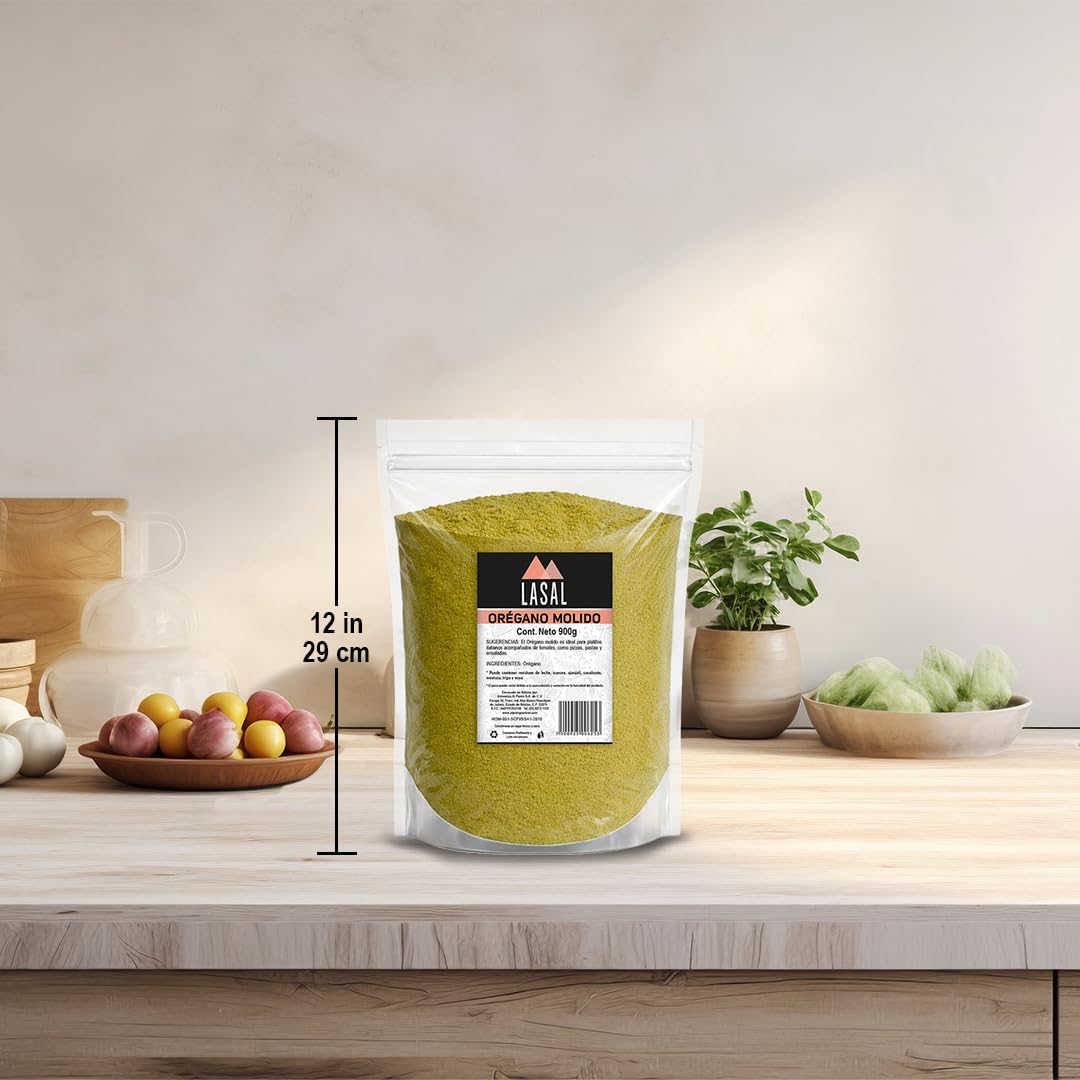 LASAL Orégano Molido 900 Gramos