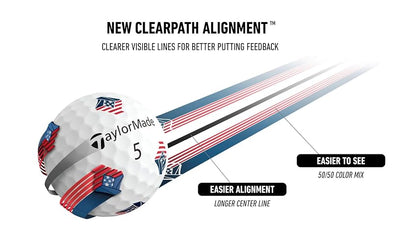 Taylormade Golf 2024 TP5 Pelotas de Golf