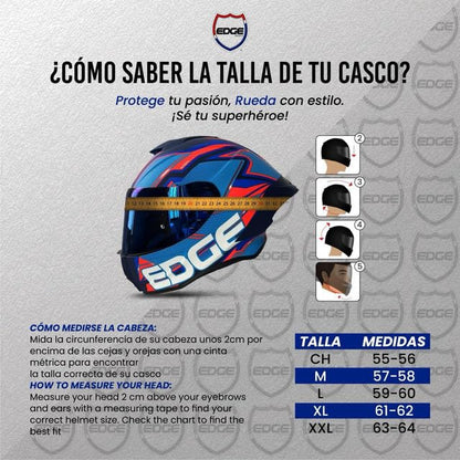 Casco Integral Dot/ECE Shanghai Quartz Rosa con Azul Brillante M