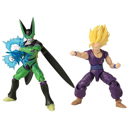 Dragon Stars Series - Dragon Ball Super - Super Saiyan 2 Gohan vs. Cell Battle Pack Juego de Cifras de acción