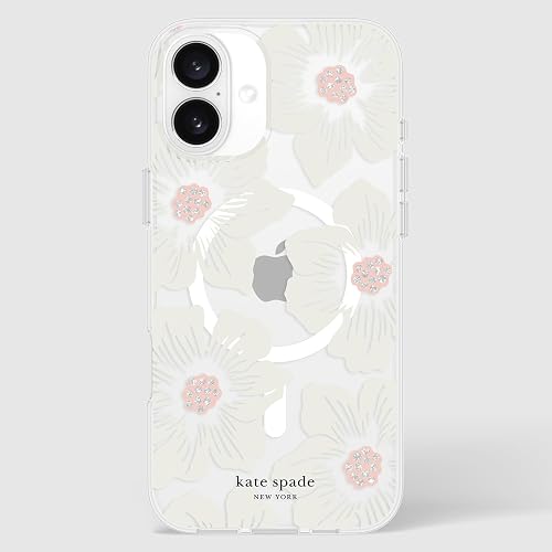 Kate Spade New York - Funda para iPhone 16 Plus, diseño de Flores