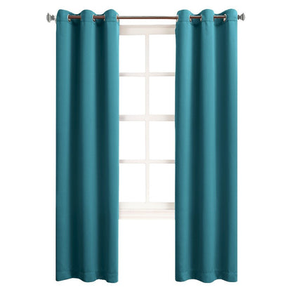 Sun Zero Becca Panel de Cortina Blackout - 101.6An x 213.4Al cm (1 Paneles) - Marine