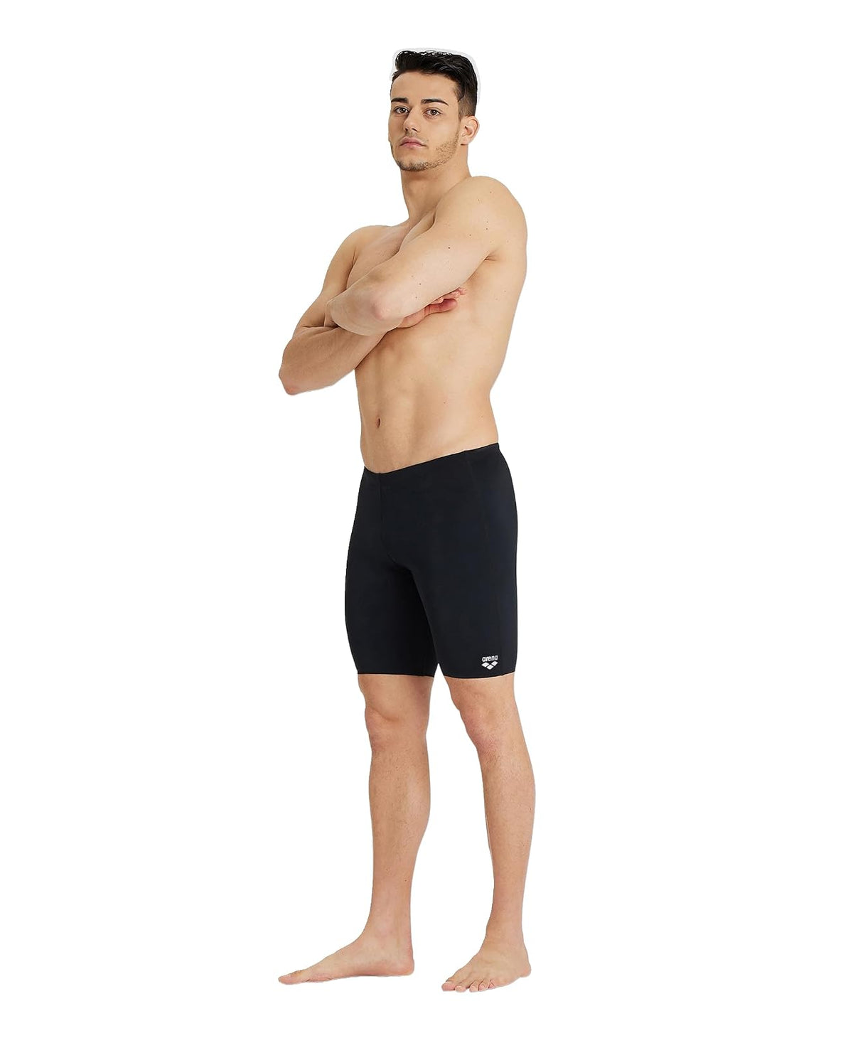Arena Arena Feel Men's Dynamo Swim Jammer Knee-Length Swimsuit Sports Bathing Suit Bañador para Hombre Hombre