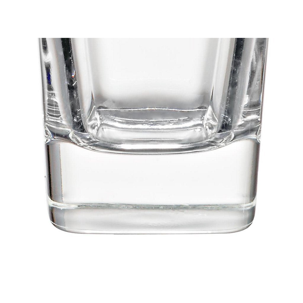 Borgonovo Palladio - Juego De 6 Vasos De Vidrio De 320 Ml. Vaso Transparente Cristal Elegantes para Restaurantes, Fiestas, Té, Helado, Cerveza, Jugo, Cóctel, Limonada Set 6 piezas