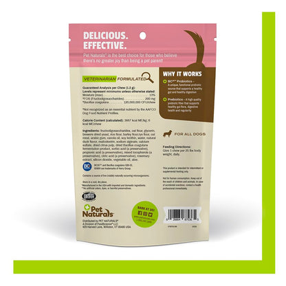 Pet Naturals Suplementos Naturales Daily Probiotics para Perros