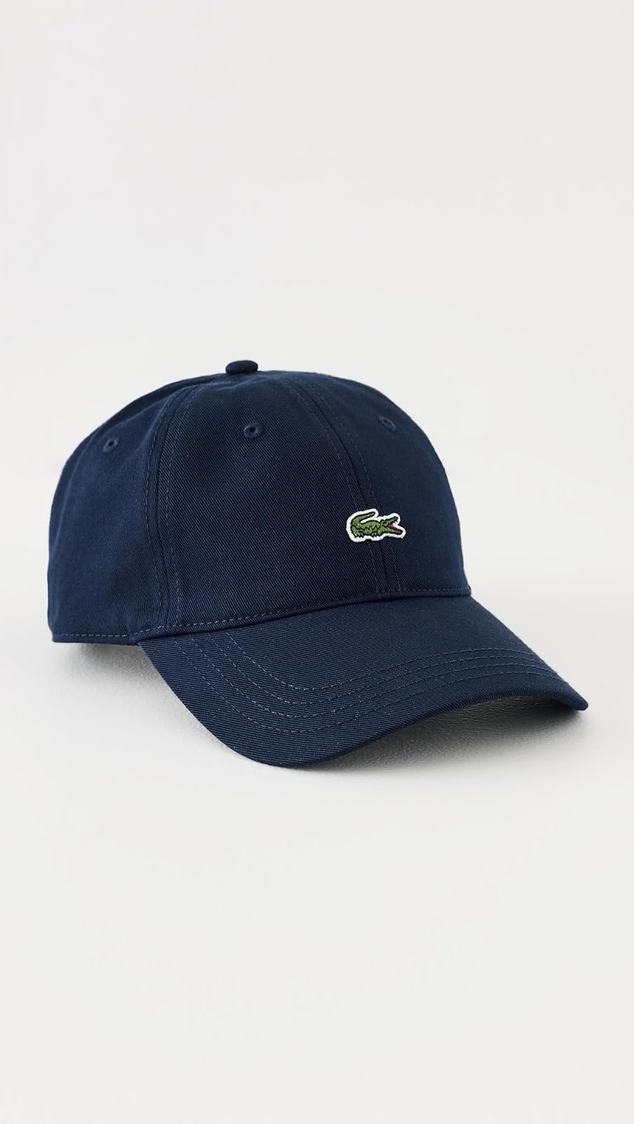 Lacoste Gorra de Sarga de algodón orgánico Tapa para Hombre