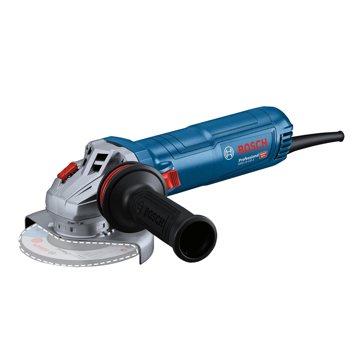 Bosch Esmeril angular 5'' GWS 12-125 S 1200W 127V M14