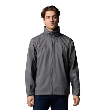 Columbia Glennaker Lake II Chamarra Impermeable para Hombre - XL - Ciudad gris