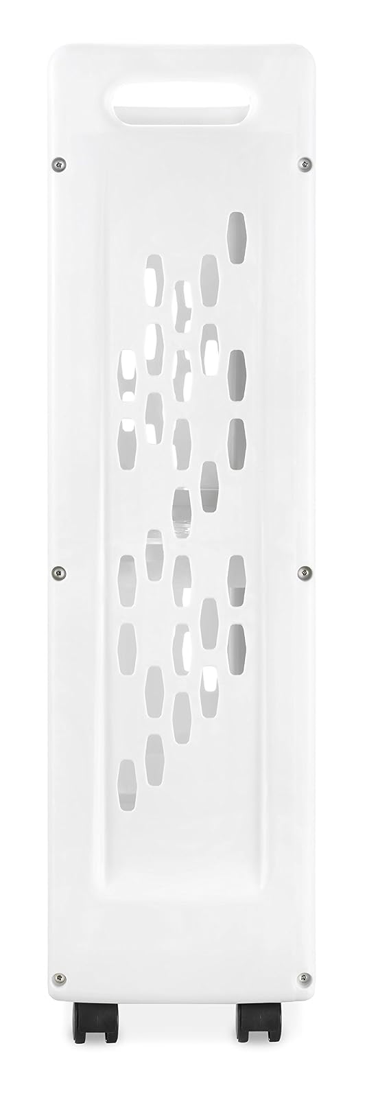Whitmor Carrito de lavandería con Ruedas de 3 Niveles, 8.50 x 26.0 x 31.0