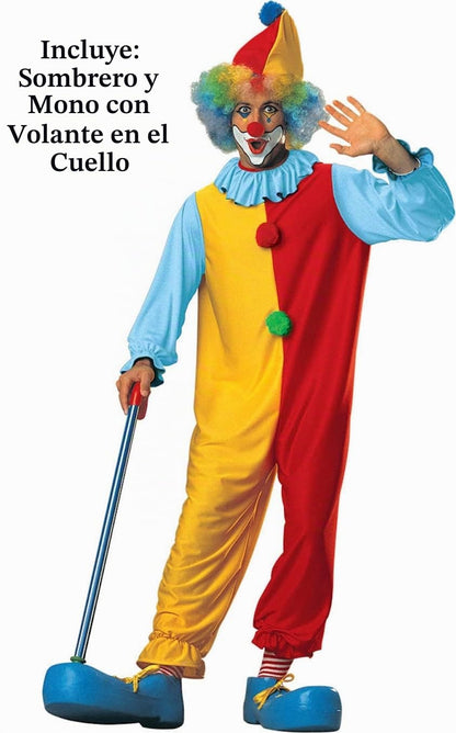 Rubie's - Disfraz de payaso de la colección Haunted House, rojo, talla única