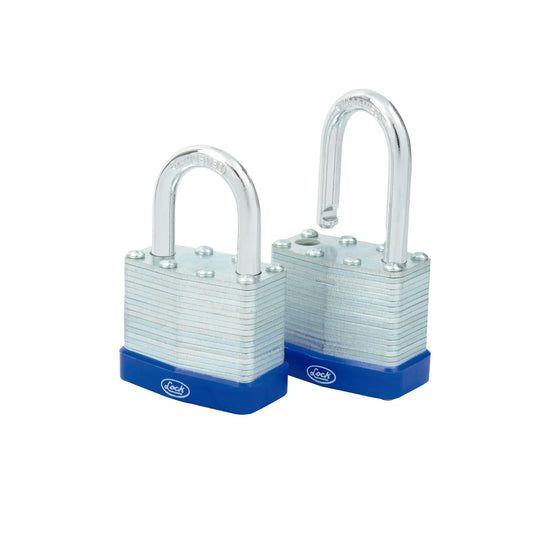 Lock 16CA Juego de candados laminados 40 mm, llave estándar, 2 piezas