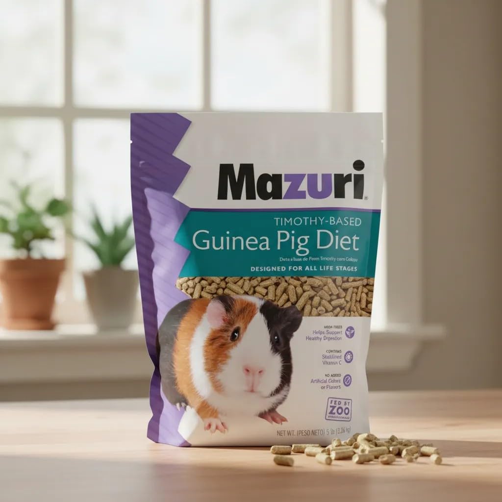 Mazuri Alimento para Cuyos, Chinchillas y hámsters 1.3 kg
