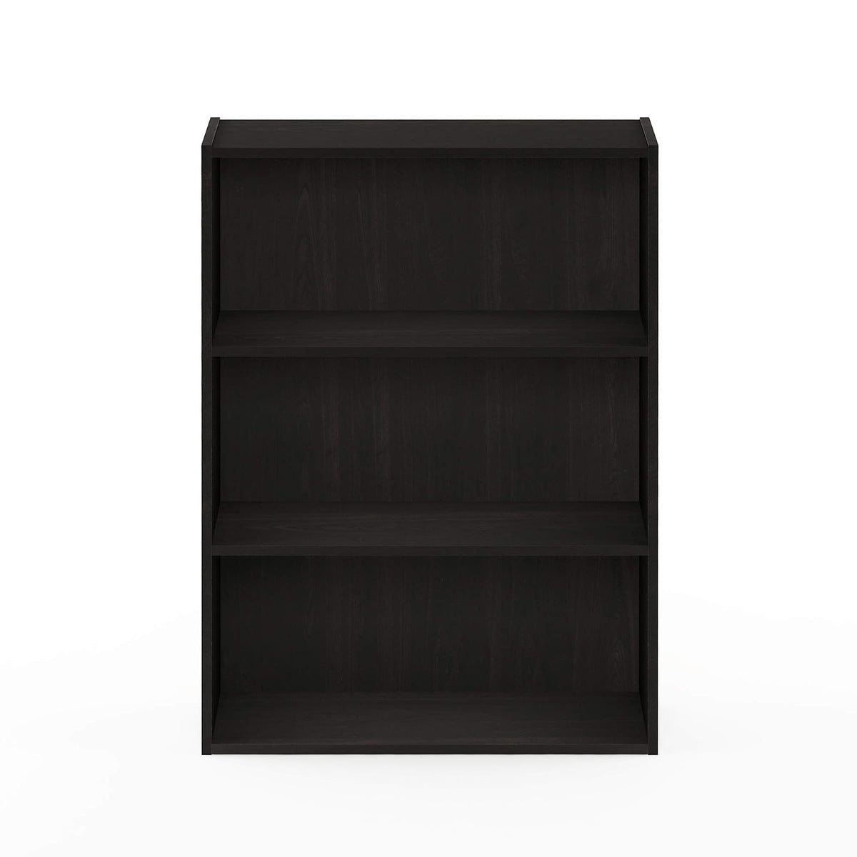 Furinno 11208EX Pasir 3-Tier Open Shelf, Espresso