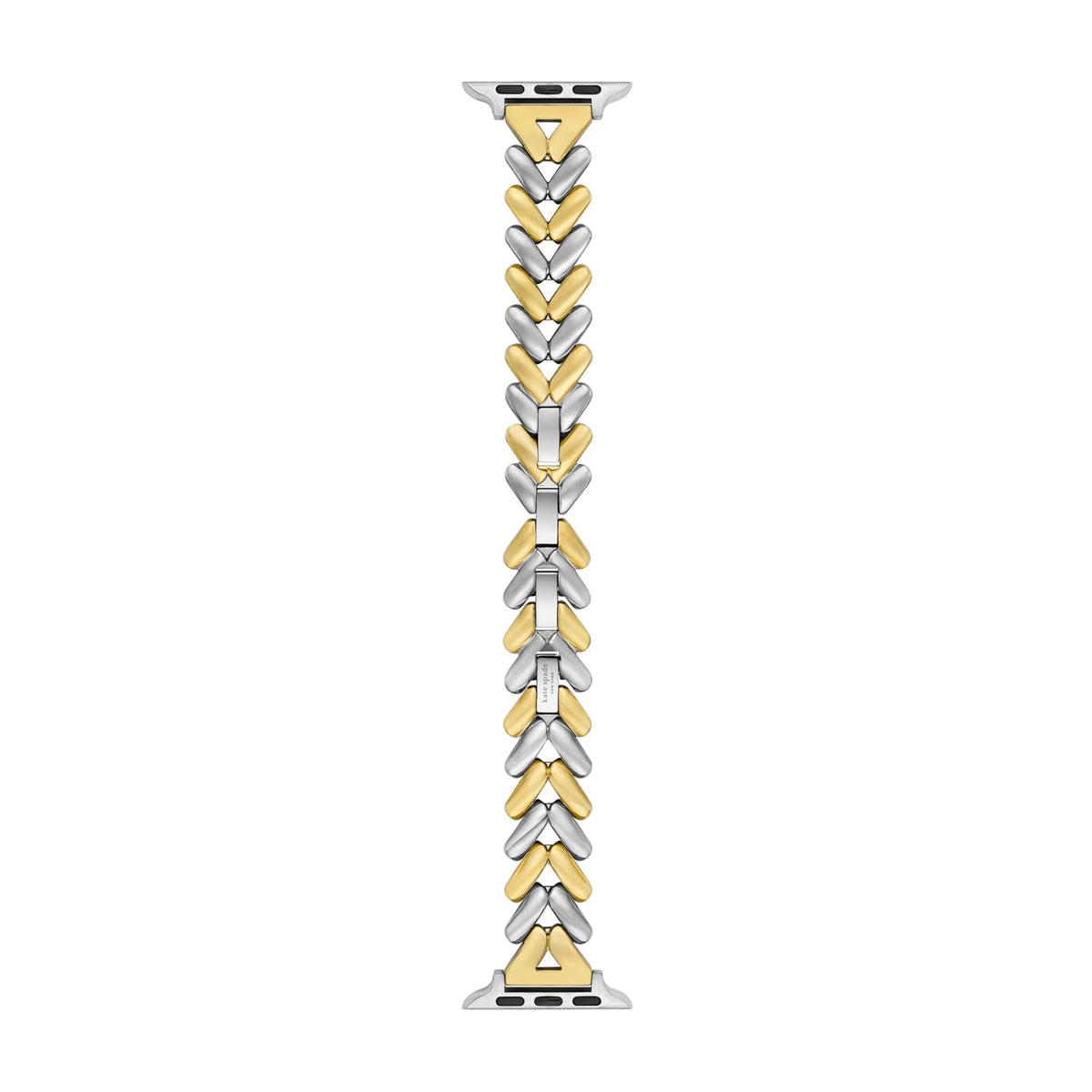 Kate Spade New York Correa para Apple Watch Kate Spade KSS0201E Apple Only de acero inoxidable en color dorado y plateado para dama